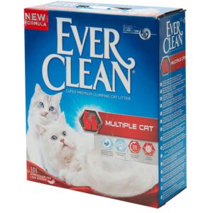 חול אוור קלין מולטיפל קט – חול לבית מרובה חתולים 10 ליטר