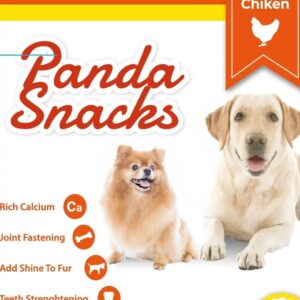 קוביות סושי עוף 80 גרם חטיפי פנדה רכים לכלבים Golden Panda