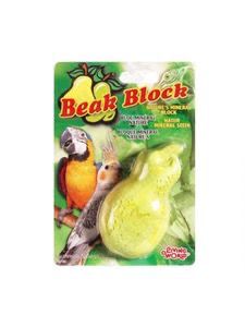 אבן סידן בטעם אגס לתוכים וציפורים