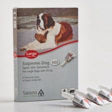 מארז 4 יח' אמפולות סולאנו סולפרים לכלבים L