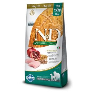 אנדי סלקשן עוף ורימון 15 ק''ג N&D